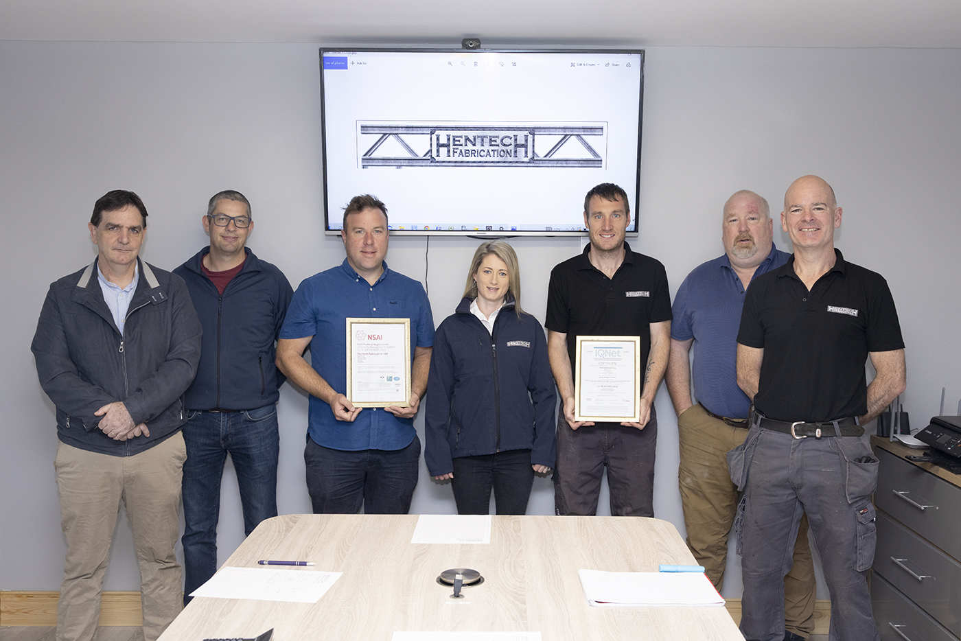 Hentech Fabrication Ltd. – Iso 9001 Certified And En 1090 – 2 Ce 